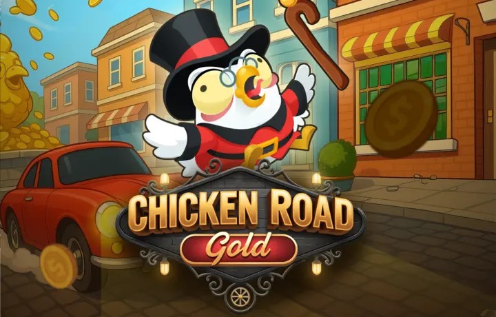 Chicken Road Gold logo by InOut Beef Casino